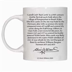 Gift - Mug - Castell Coch with dragon