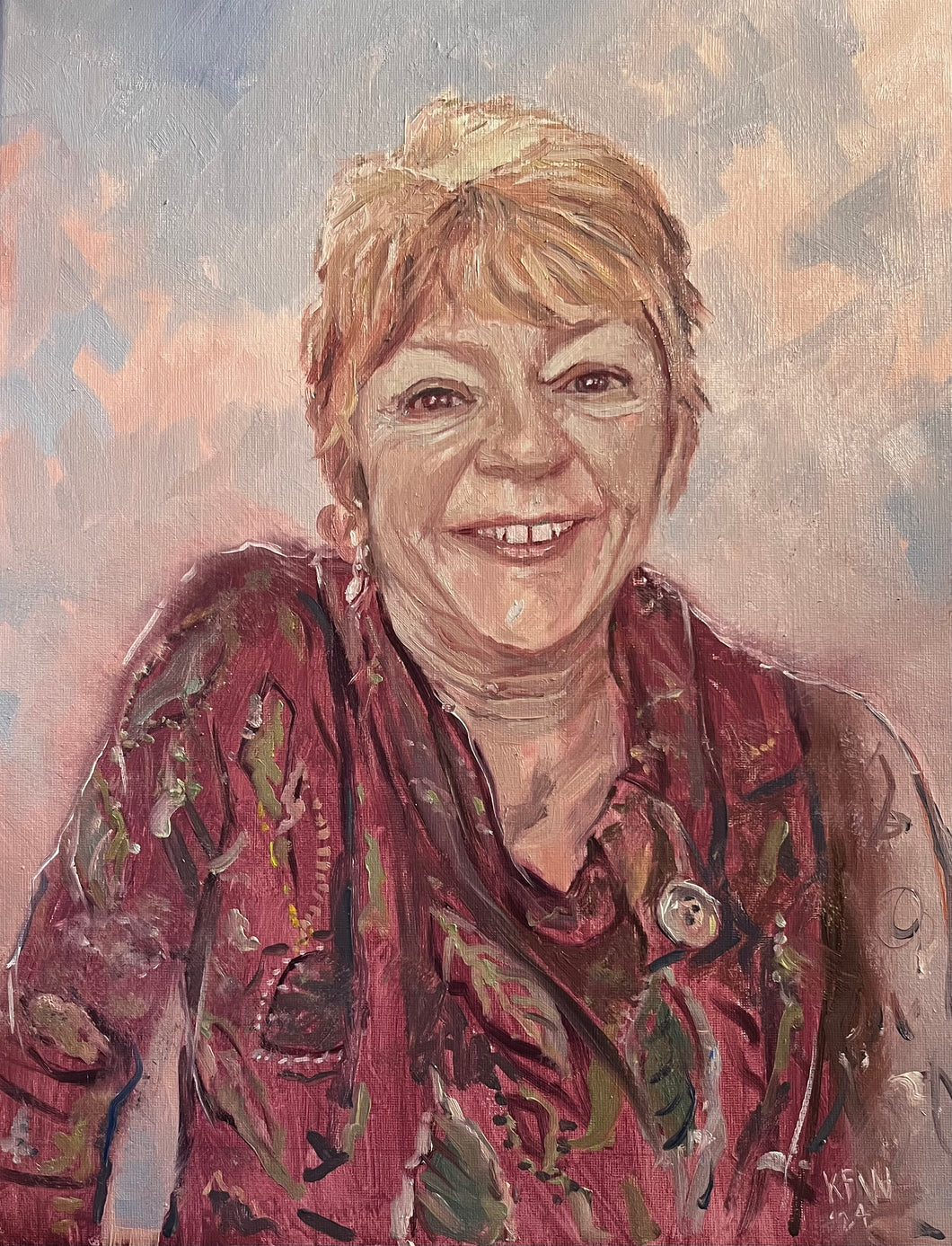 Diane - oil on canvas