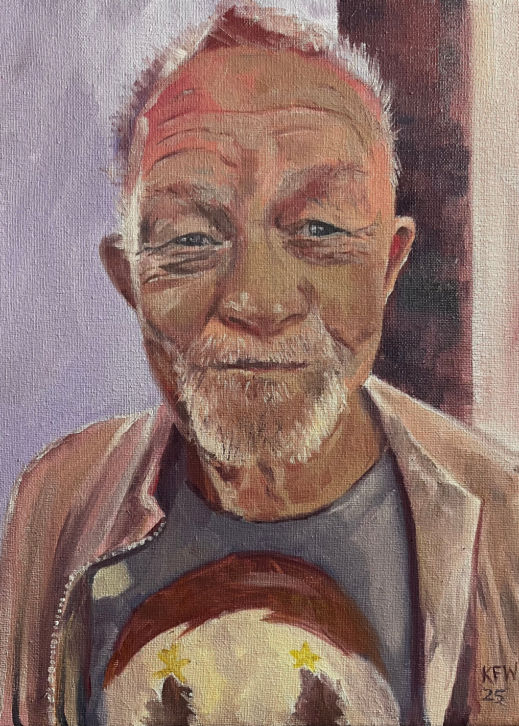 Mike - oil on canvas