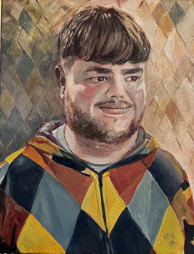 Jamie - oil on canvas