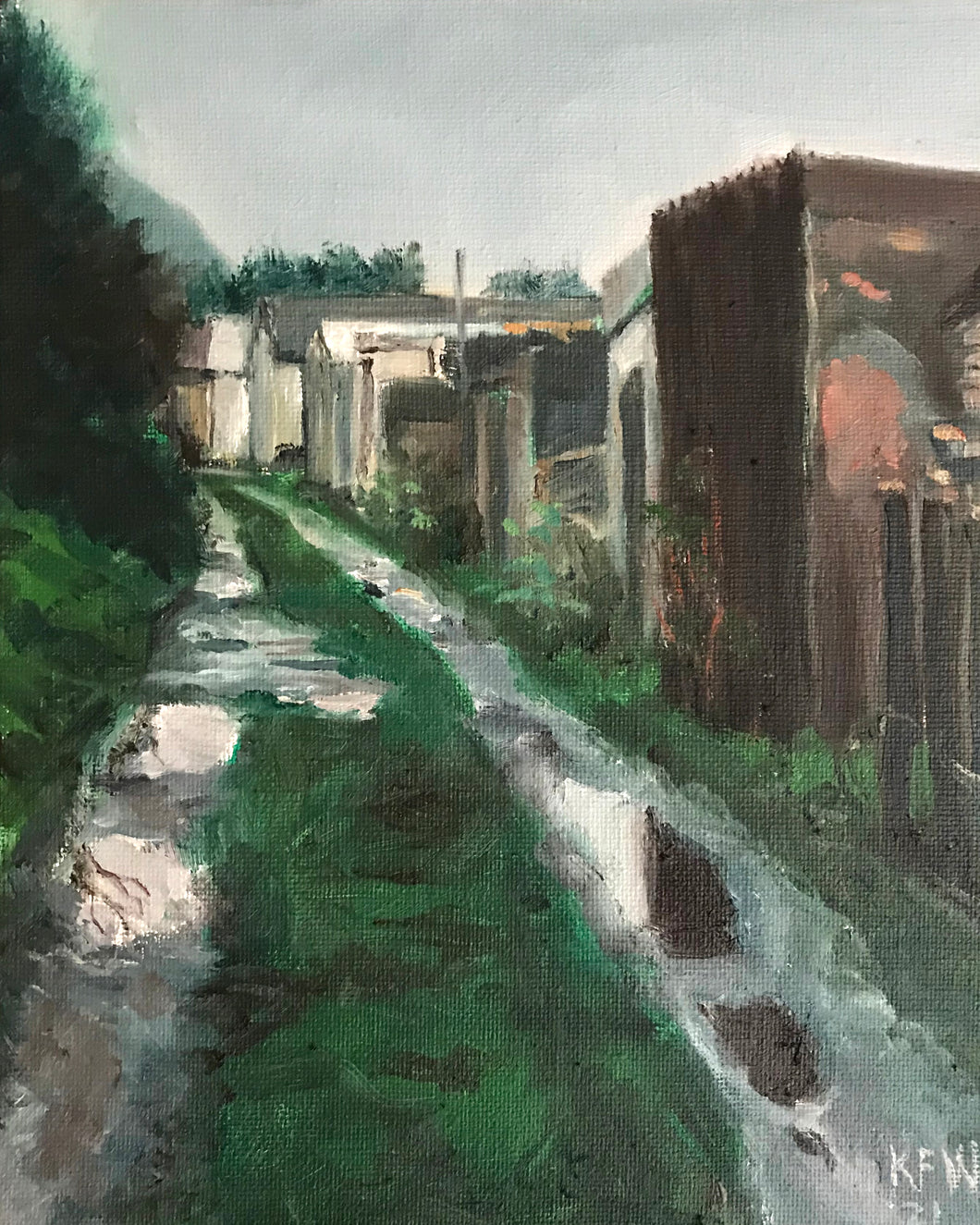 Back lane - Taffs Well