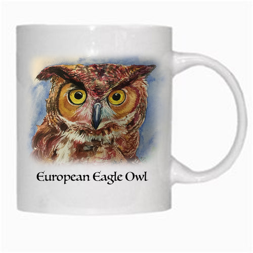 Gift - Mug - Eurasian Eagle Owl