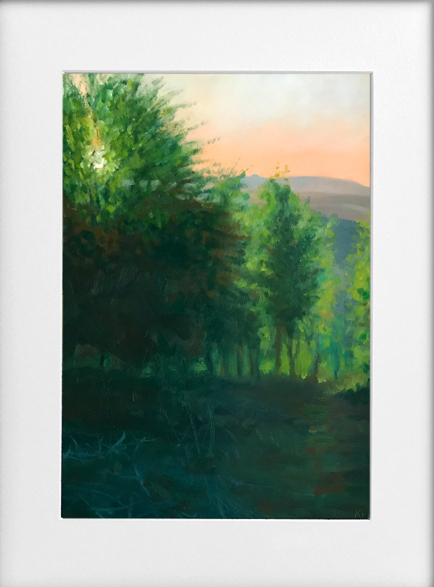 Mounted Print - (Unframed) -  Spring Sunset