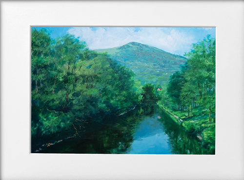 Mounted Print - (Unframed) - The Taff and the Garth