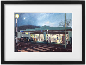 Signed Print - Framed - The Coop, Taffs Well