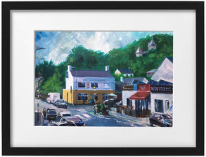 Signed Print - Framed - The Lewis Arms Tongwynlais
