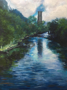River Taff - Totem - Walnut tree viaduct