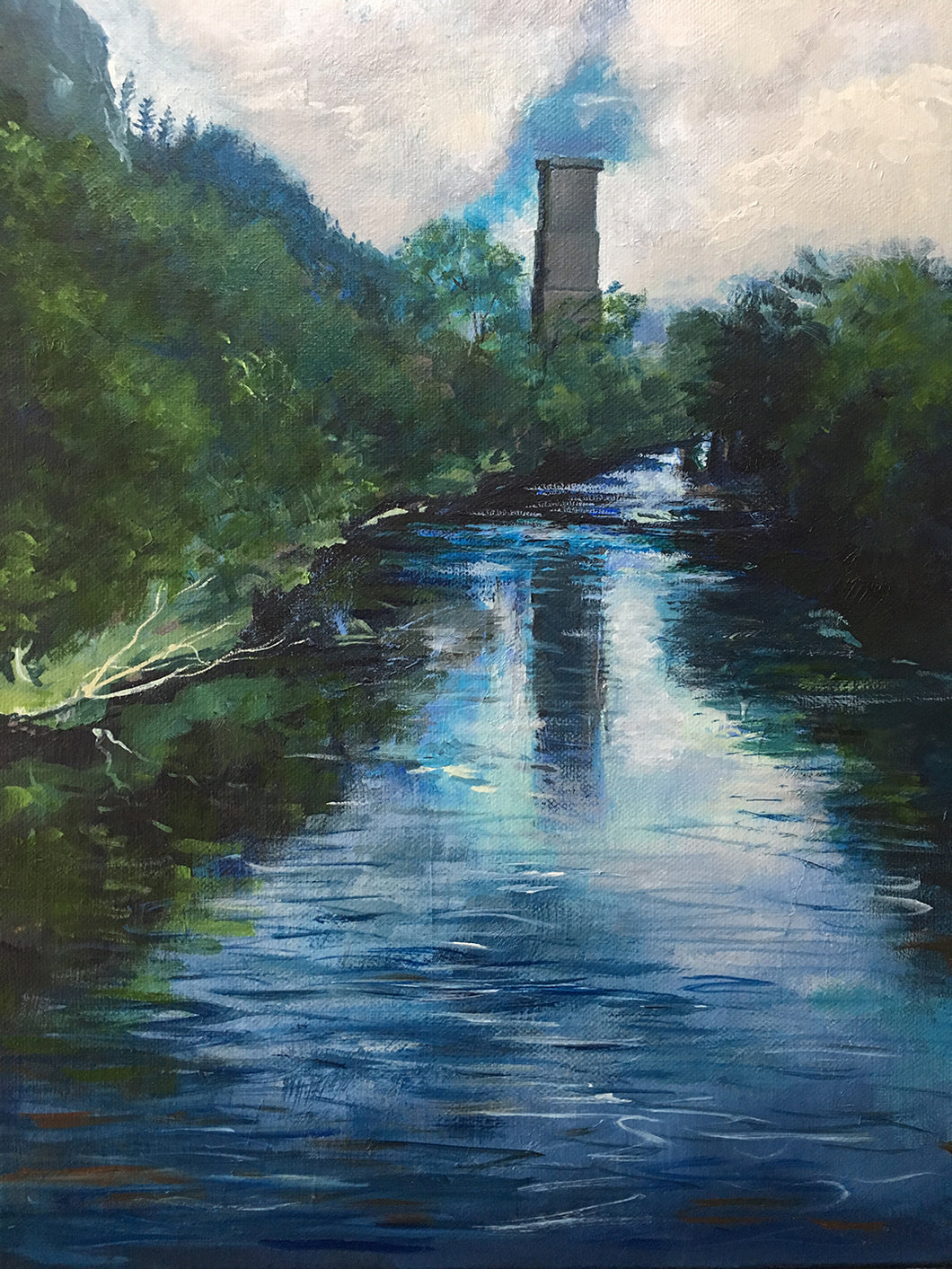 River Taff - Totem - Walnut tree viaduct